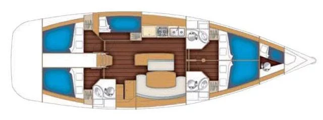 Cyclades 50.5 (Fairy) Plan image - 6