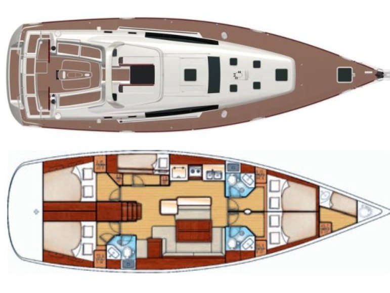 Photo #7 - Oceanis 50 Family (Free Spirit - Brand New engine 2020) in Volos - 20869
