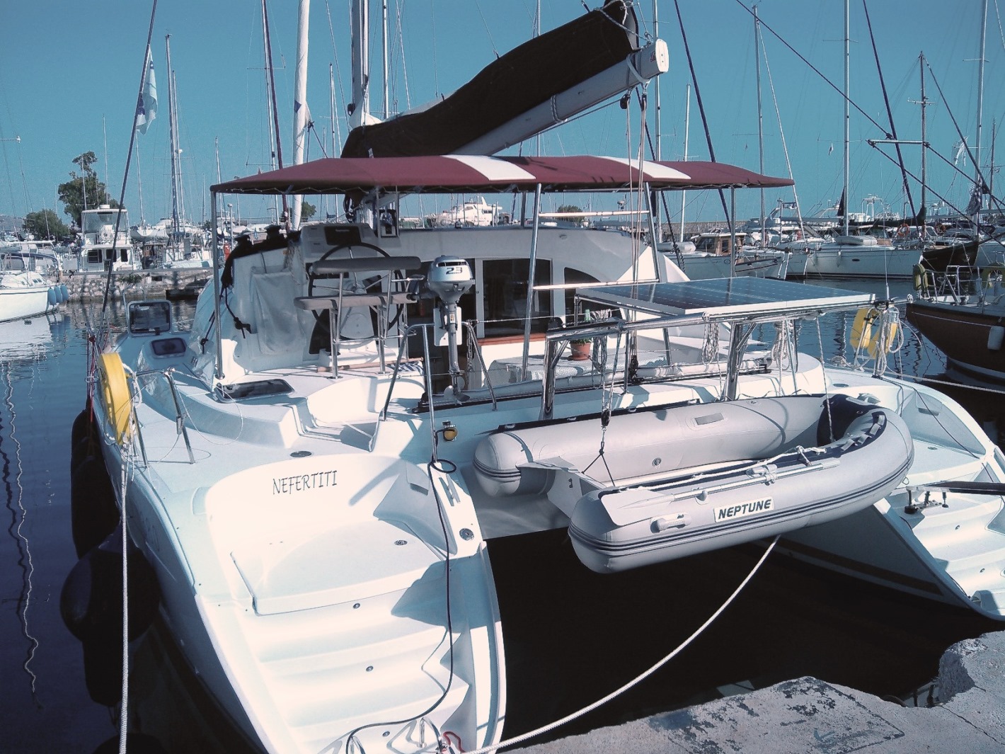 Photo #1 - Lagoon 380 S2 (NEFERTITI) in Kos - 7865