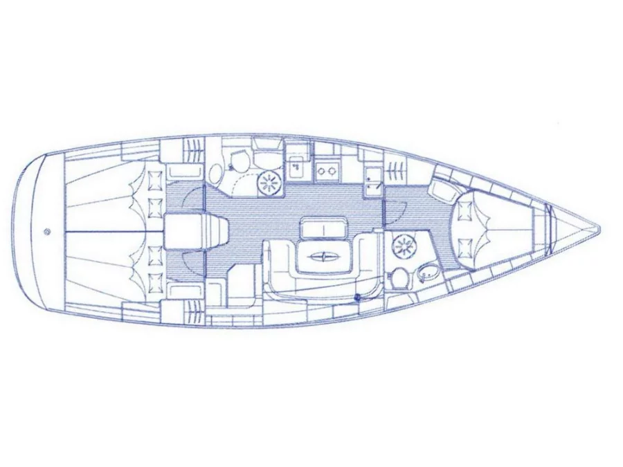 Bavaria 39 Cruiser (Nordstern) Plan image - 1