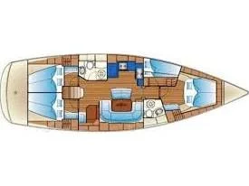 Bavaria 46 Cruiser (Joyful Wind) Plan image - 3