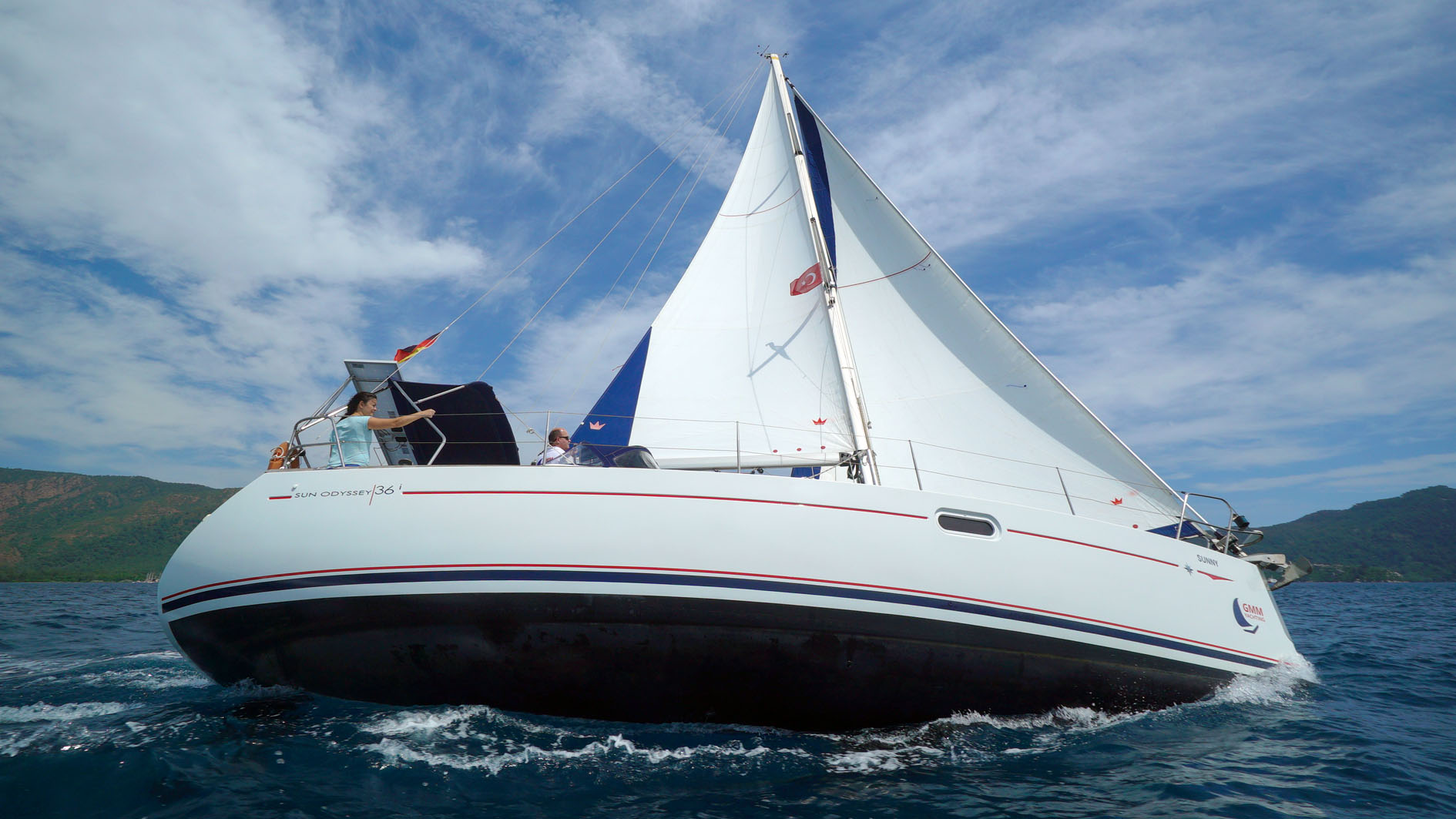 Photo #11 - Sun Odyssey 36i (Primus Navi) in Marmaris - 4297