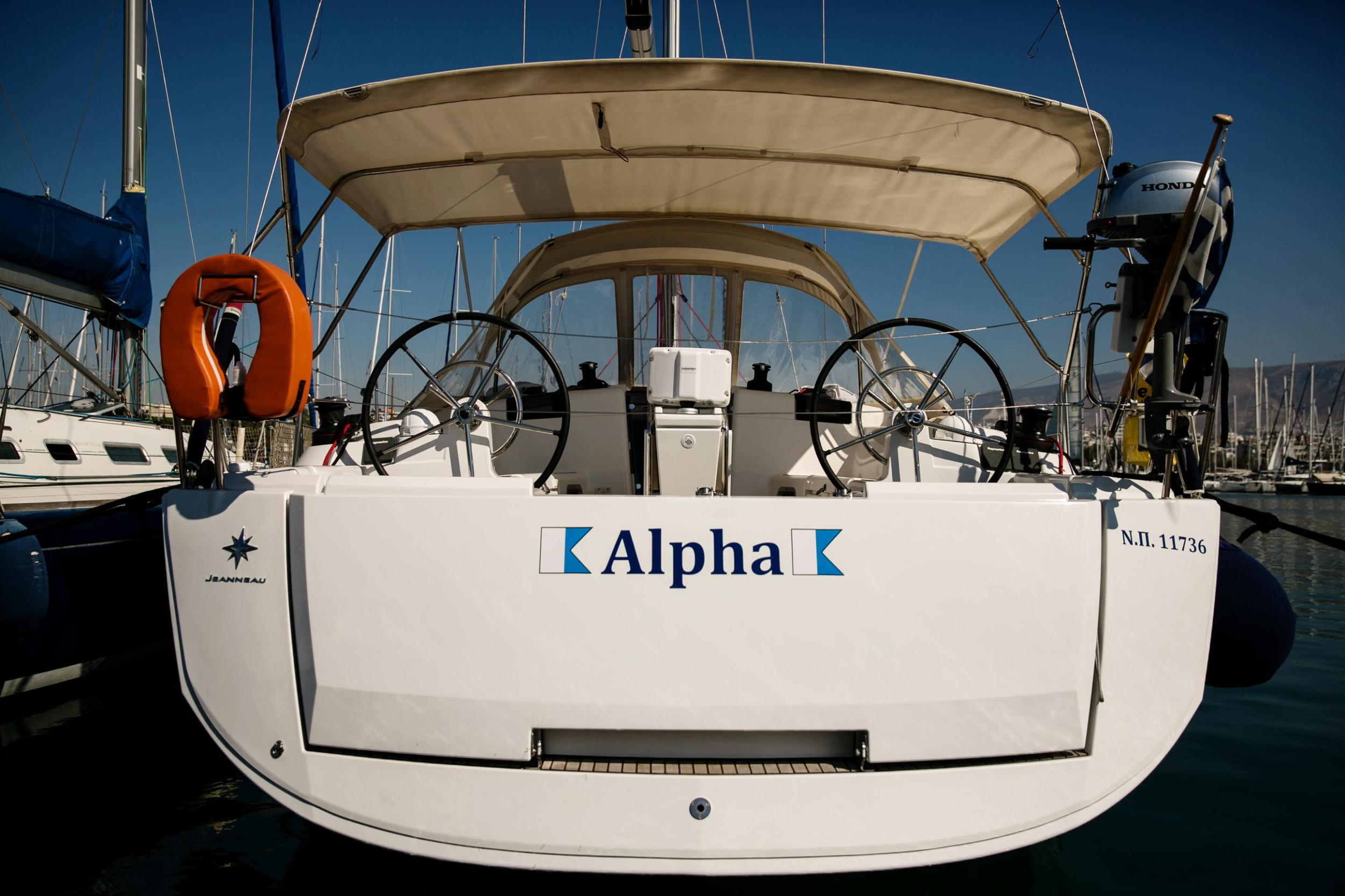 Photo #11 - Sun Odyssey 449 (Alpha) in Athens - 4400