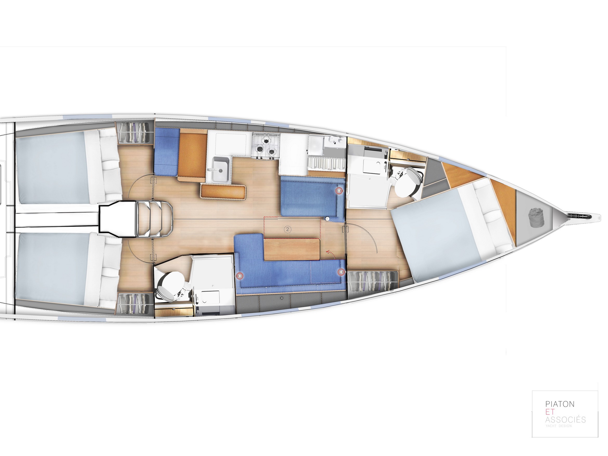 Photo #10 - Sun Odyssey 410 (Rosso Bianco) in Pula - 7982