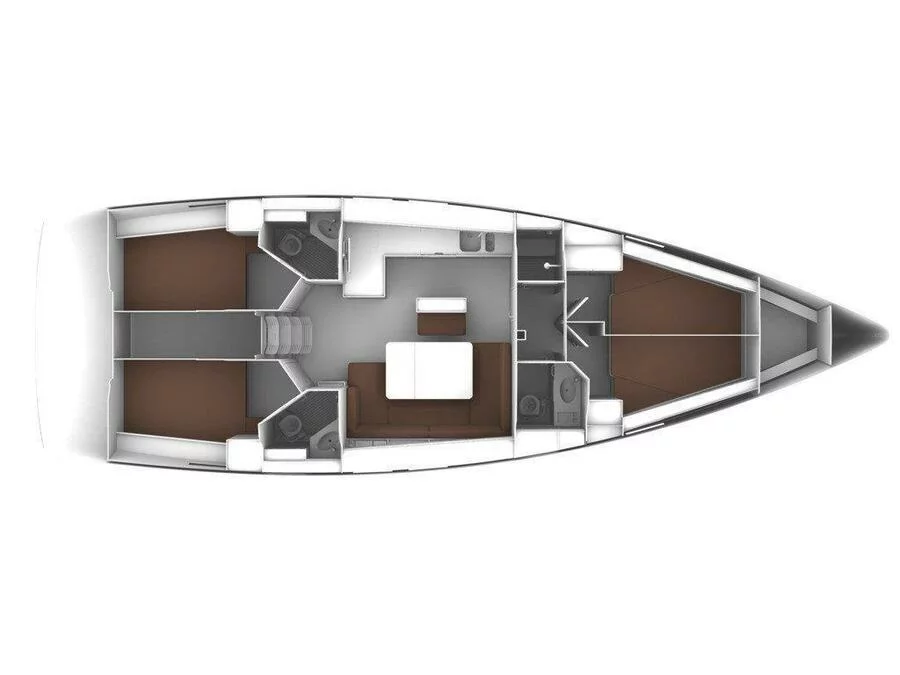 Bavaria Cruiser 46 (Ponza) Plan image - 1