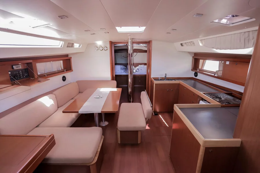 Oceanis 48 (Nabucco: Aft cabin #2 (Cabin charter - 2 pax) Fully Crewed, ALL EXPENSES)  - 7