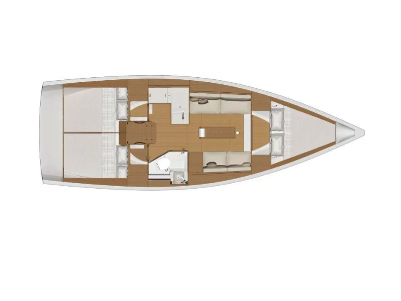 Dufour 360 Grand Large (Vanila) Plan image - 2