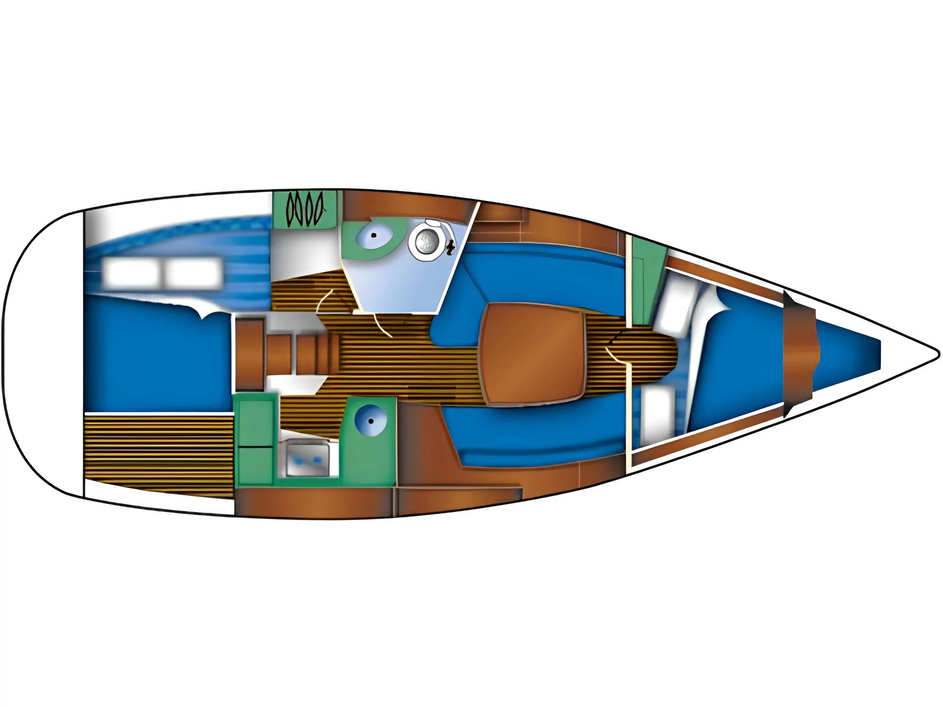 Oceanis 323 (Zippy) Plan image - 7