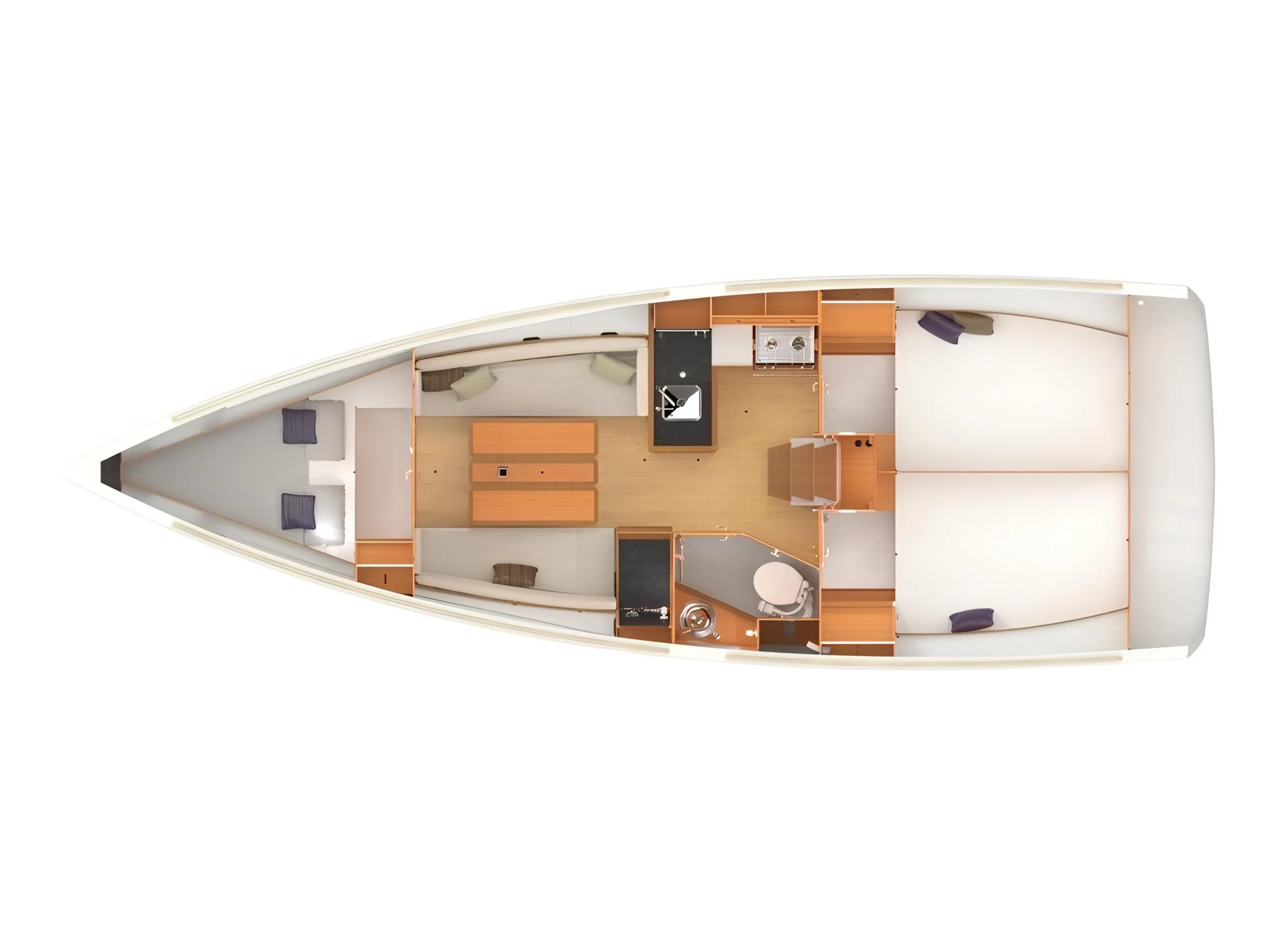Sun Odyssey 349 (Anahera) Plan image - 9