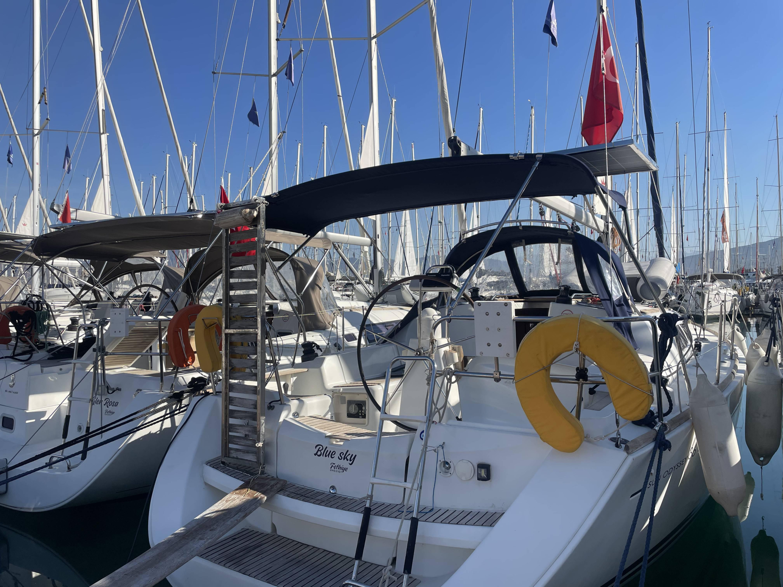 Photo #3 - Sun Odyssey 36i (Blue Sky) in Fethiye - 10872