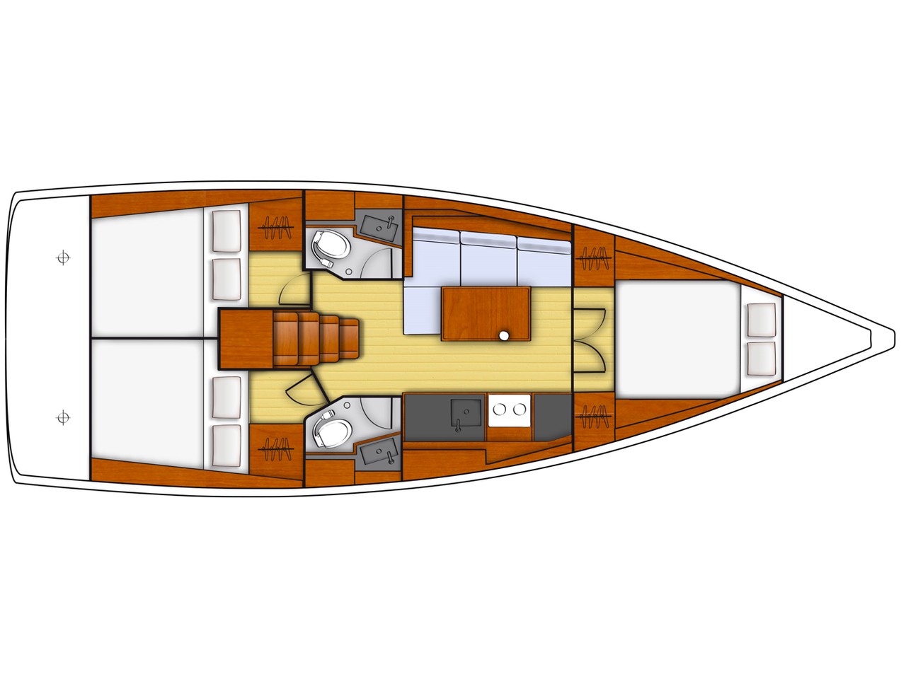 Photo #3 - Oceanis 38.1 (Helena) in Fethiye - 6857