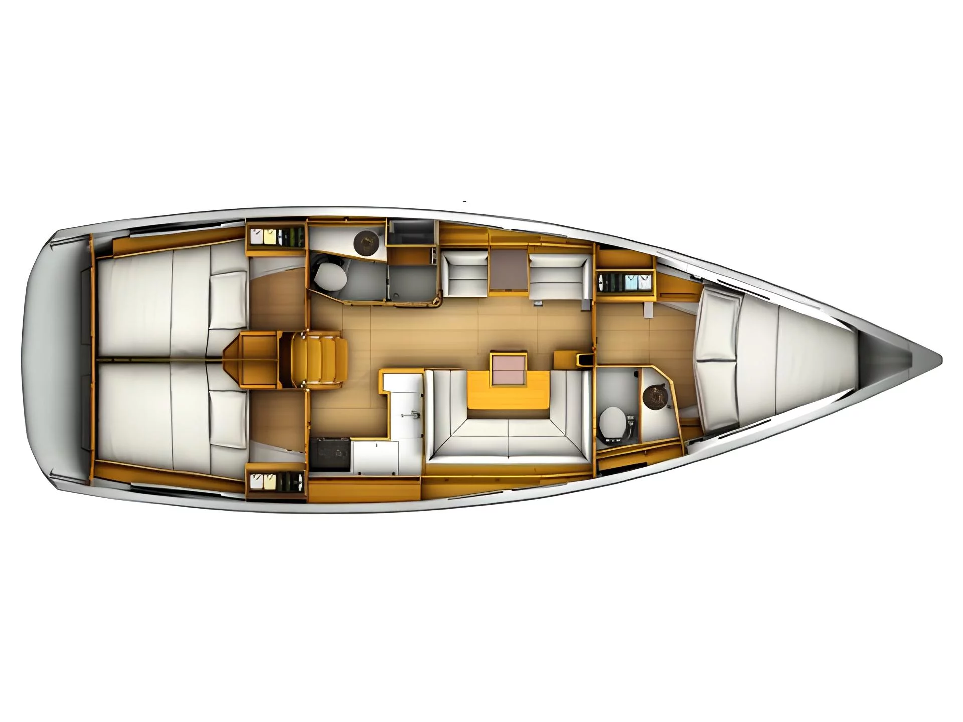Sun Odyssey 419 (Malea) Plan image - 1