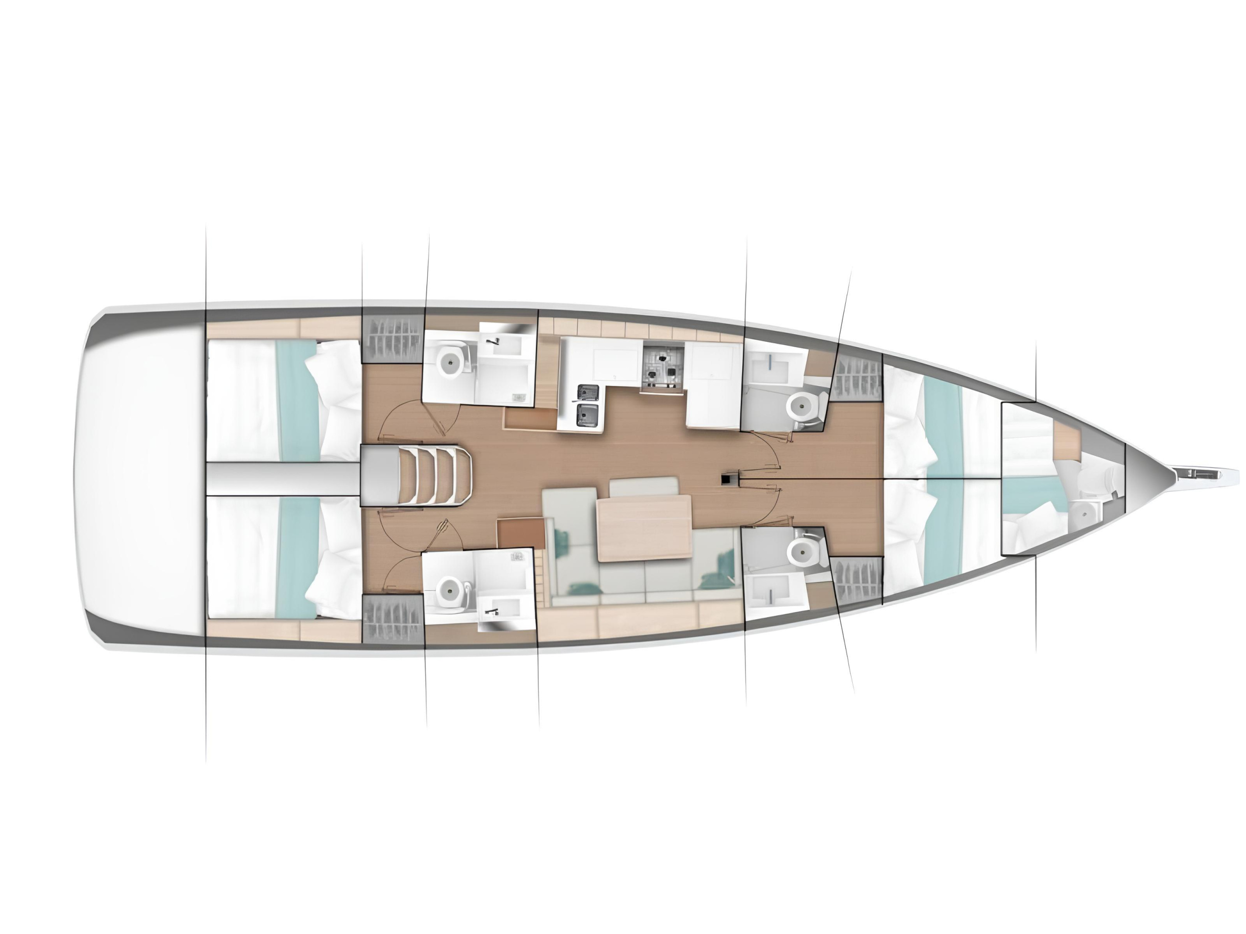 Photo #2 - Sun Odyssey 490 (Derya) in Fethiye - 6001