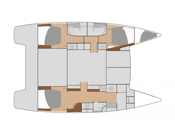 Fountaine Pajot Helia 44 Evolution (Owner's Version) (Anila) Plan image - 13