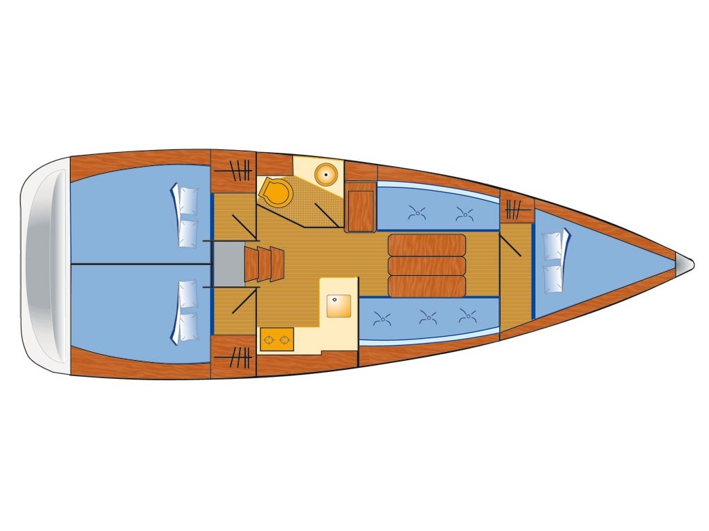 Photo #7 - Sun Odyssey 349 max 8 Pers (Ana) in Pula - 8190