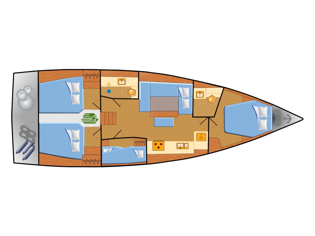 Photo #12 - Dufour 430 (WHISKY) in Pula - 8197