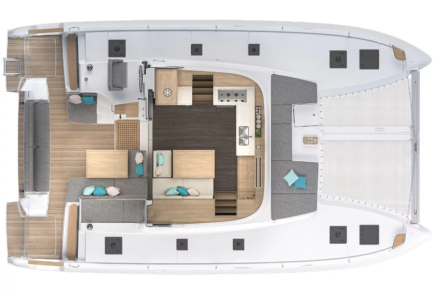 Lagoon 43 (White Pearl)  - 7