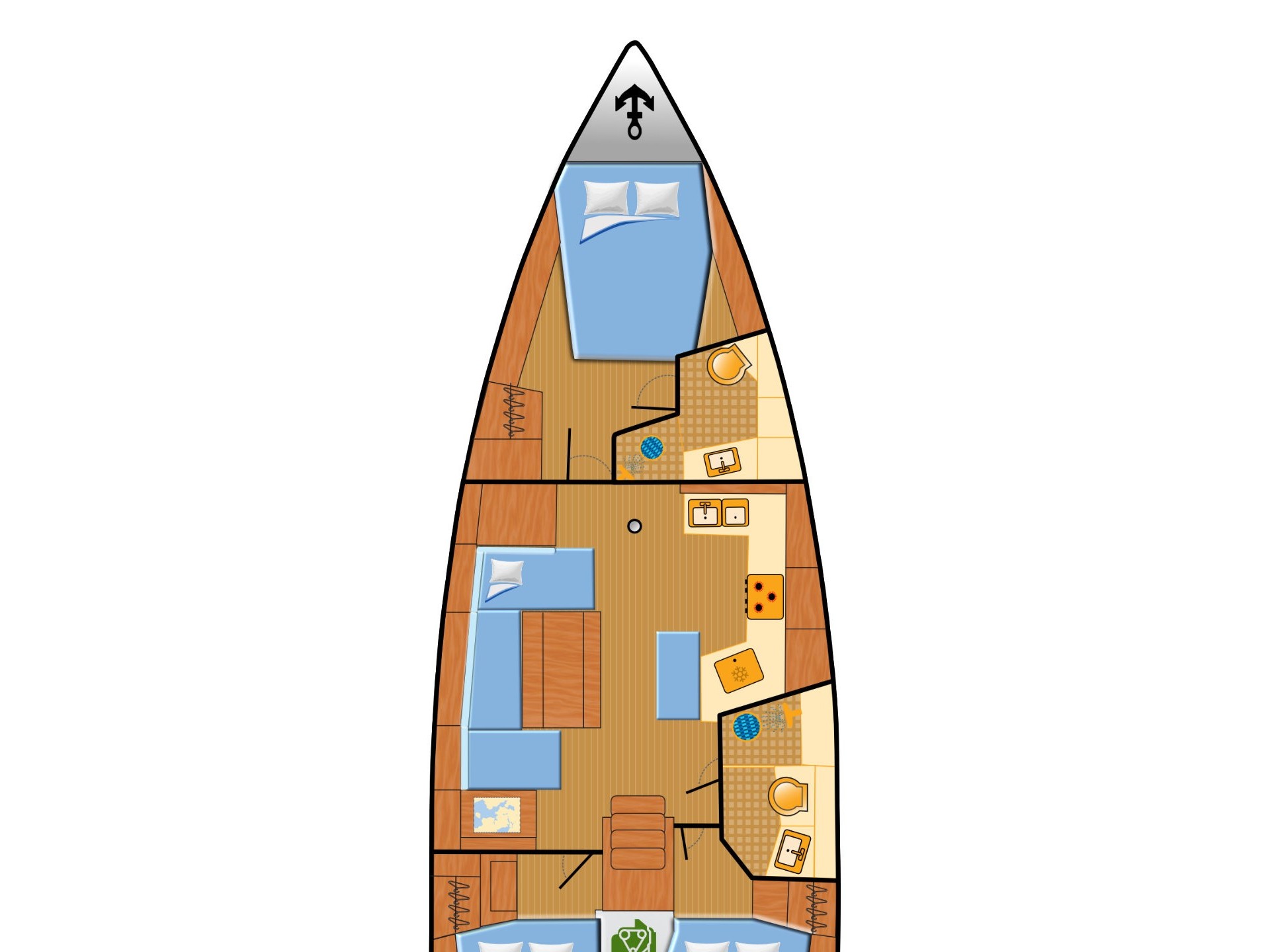 Photo #6 - Oceanis 40.1 (Kiki) en Rogoznica - 18496