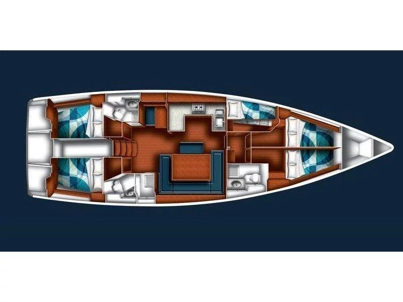 Bavaria 51 Cruiser (Grazia) Plan image - 2