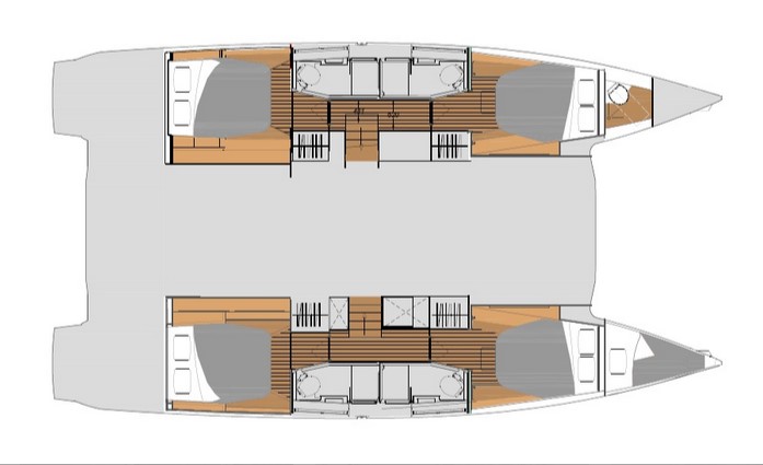 Photo #6 - Fountaine Pajot Elba 45 (Marina) in Trogir - 18639