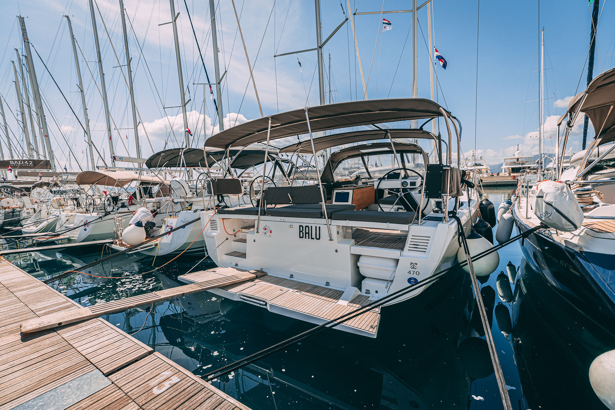 Photo #30 - Dufour 470 (BALU) in Kastela - 4845