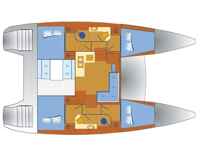Lagoon 39 (RANDY DANDY - O) Plan image - 6