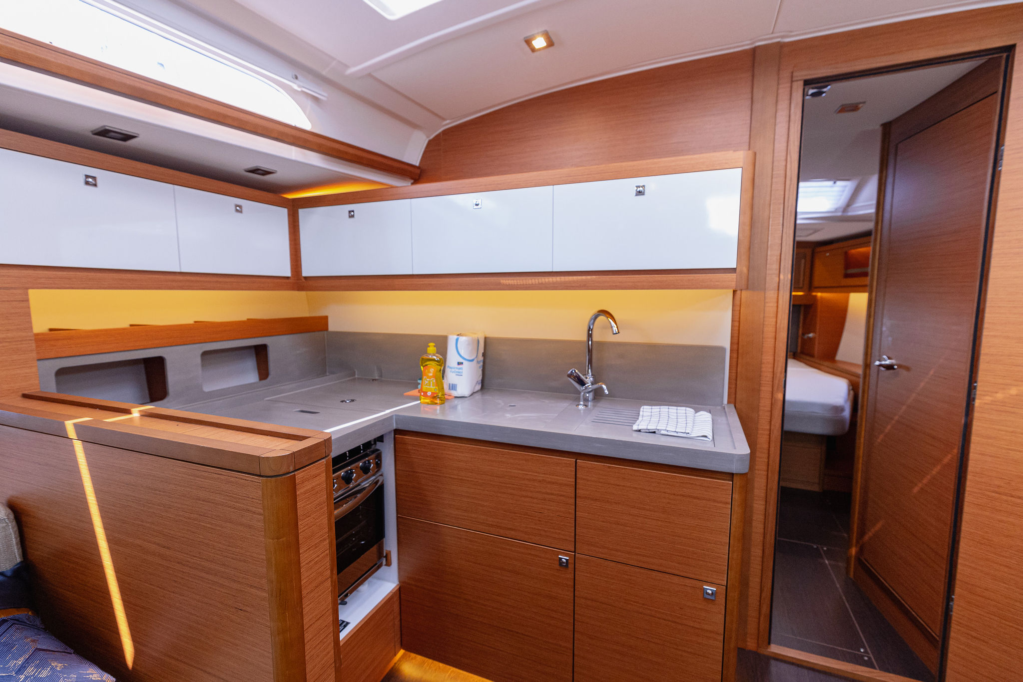 Photo #20 - Dufour 470 owner layout (Angelique) in Kastela - 7598
