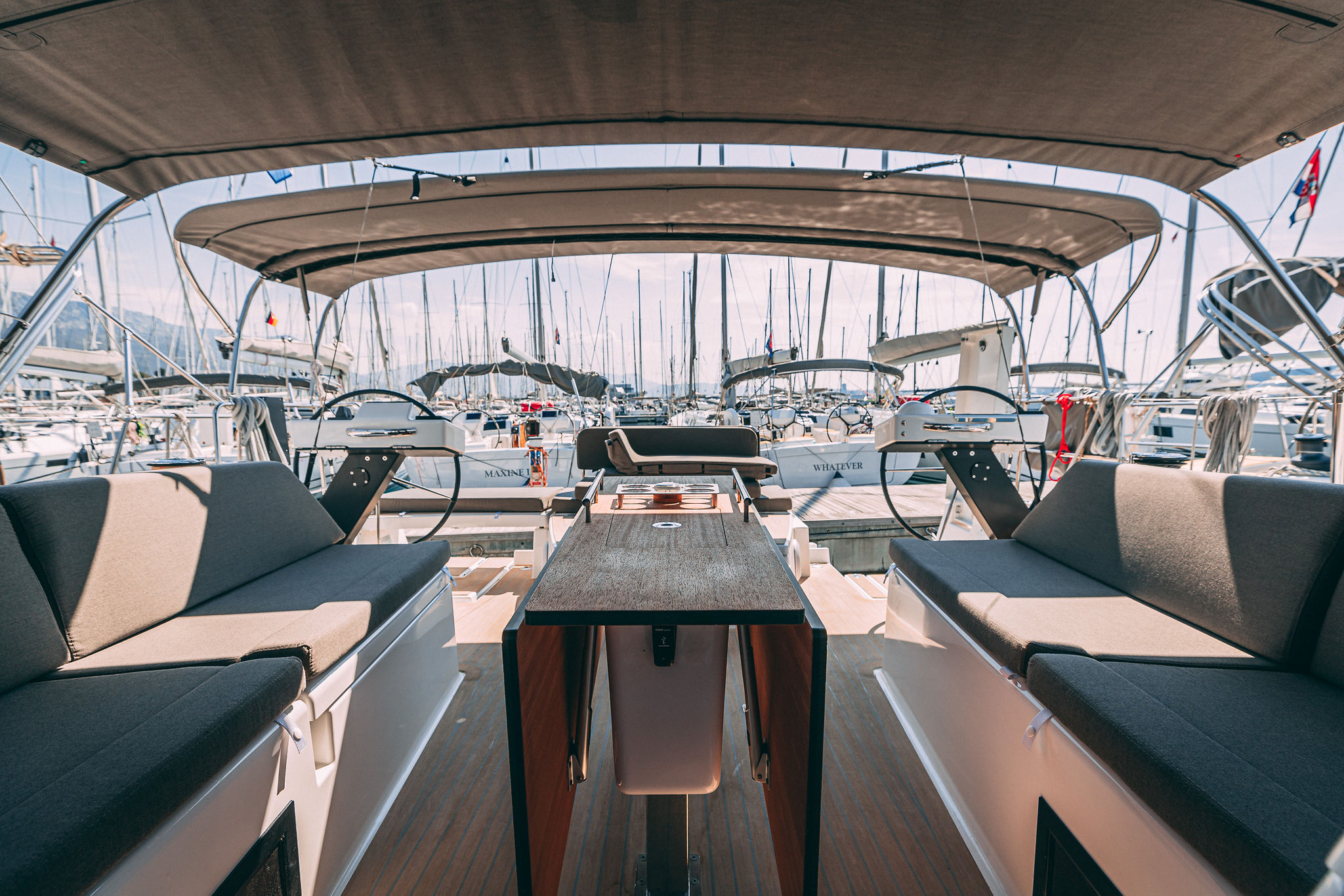 Photo #25 - Dufour 470 owner layout (Angelique) in Kastela - 7598