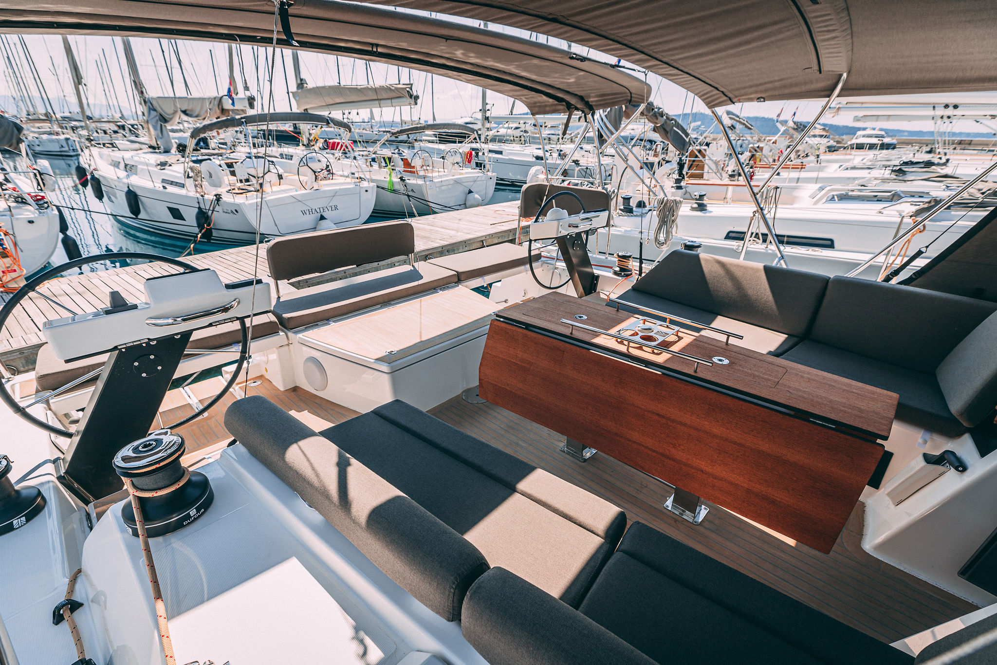 Photo #32 - Dufour 470 owner layout (Angelique) in Kastela - 7598