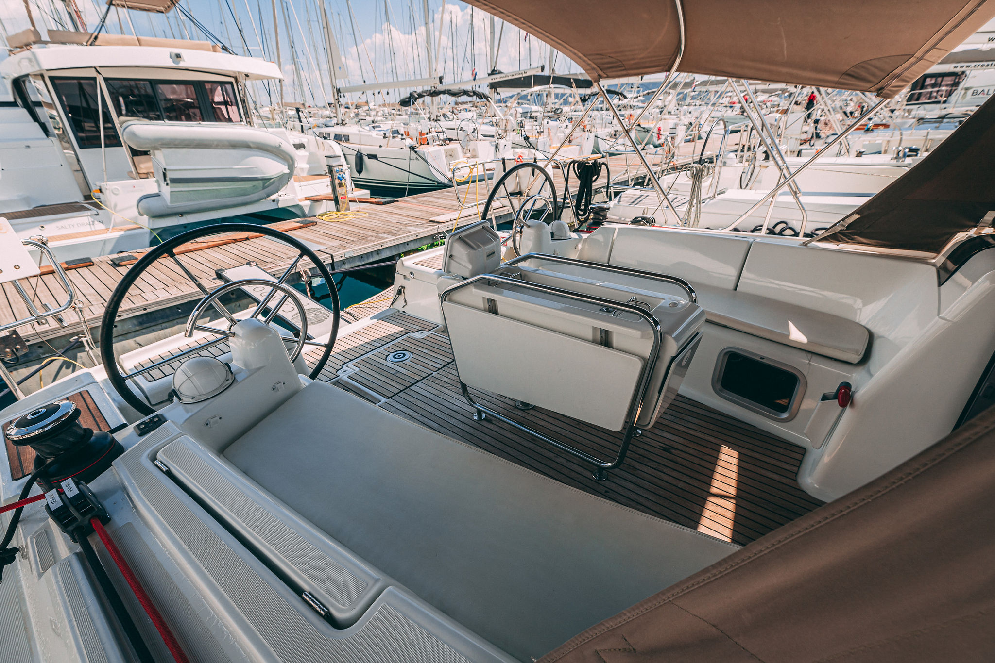 Photo #19 - Sun Odyssey 449 (Ventus) in Kastela - 6483