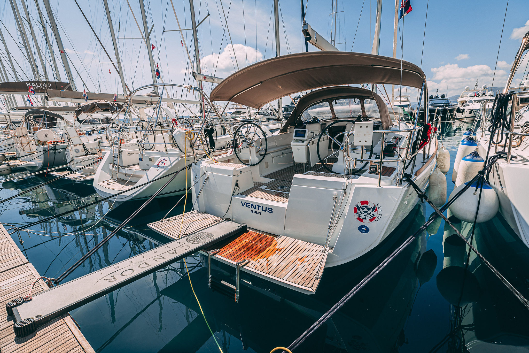 Photo #5 - Sun Odyssey 449 (Ventus) in Kastela - 6483