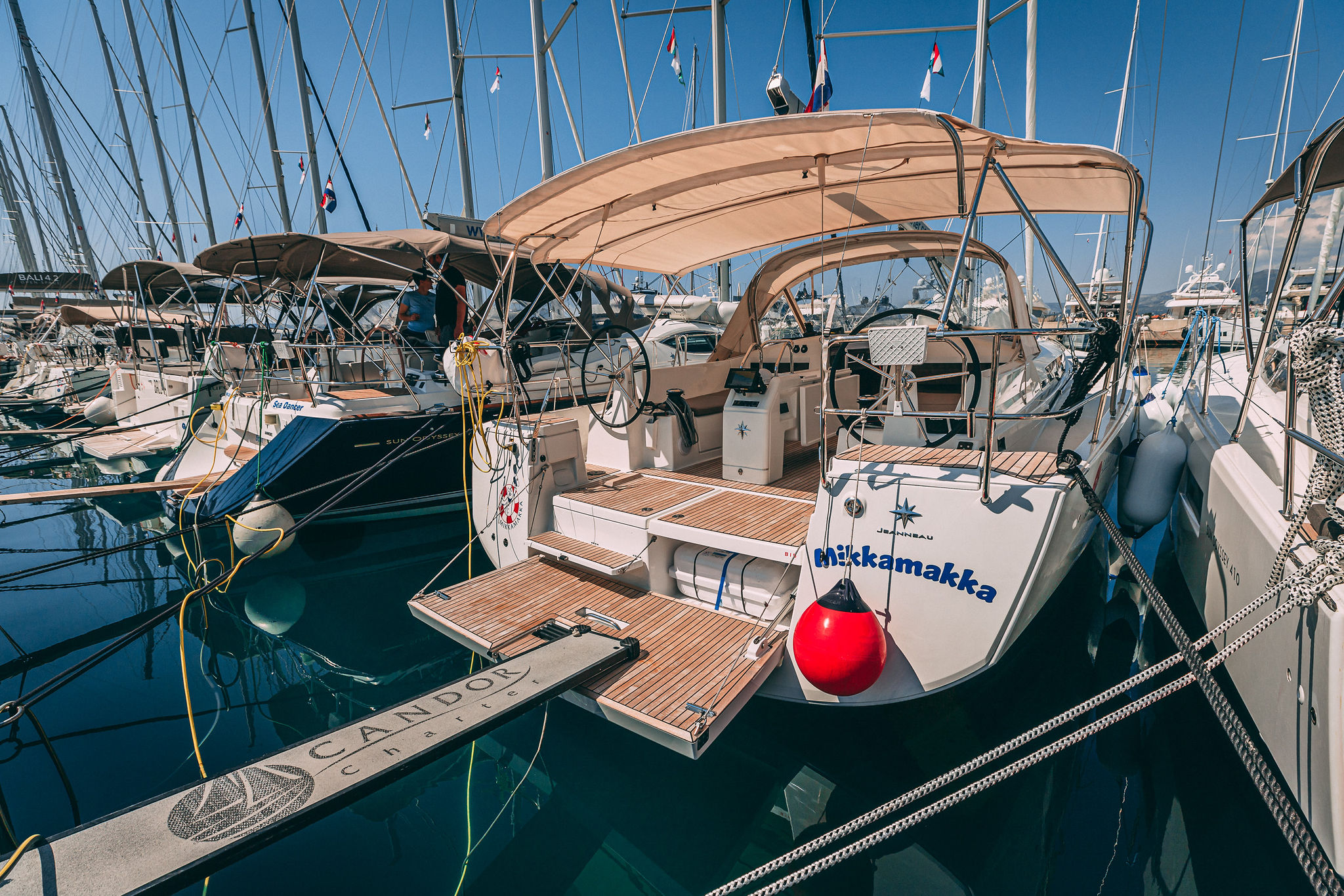 Photo #33 - Sun Odyssey 440 (Mikkamakka) in Kastela - 6057