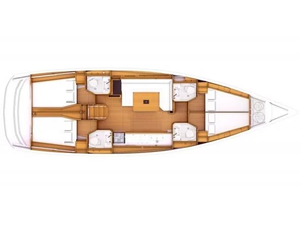 Sun Odyssey 469 (BLUE HEAVEN) Plan image - 1