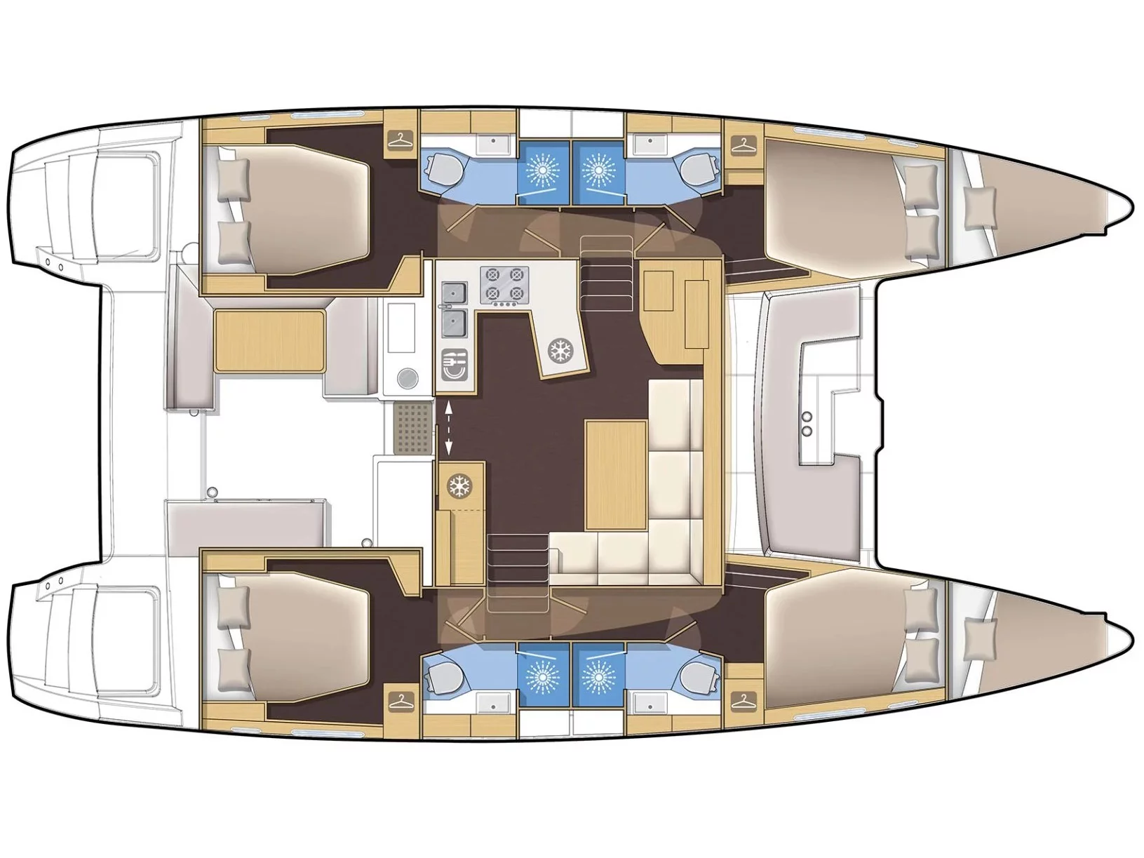Lagoon 450 Fly (Altair) Plan image - 2