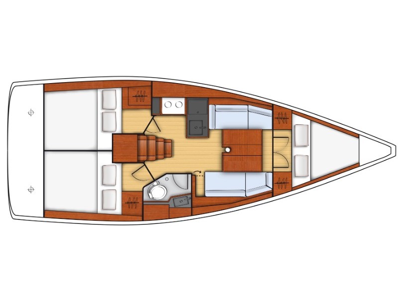 Photo #25 - Oceanis 35.1 (Levante - Standard line) in Portorosa - 8481