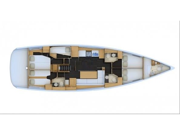 Photo #2 - Jeanneau 54 (PELAGIC SAIL) in Lefkada - 12441
