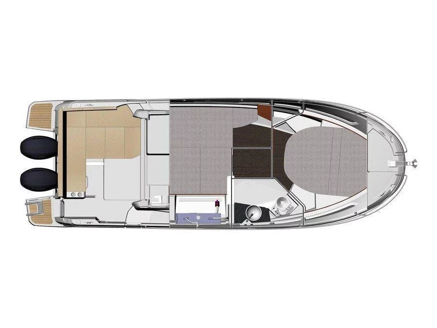 Merry Fisher 895 (Jeanneau Merry Fisher 895) Plan image - 2