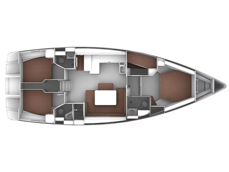 Bavaria Cruiser 51 (ATTILA) Plan image - 2