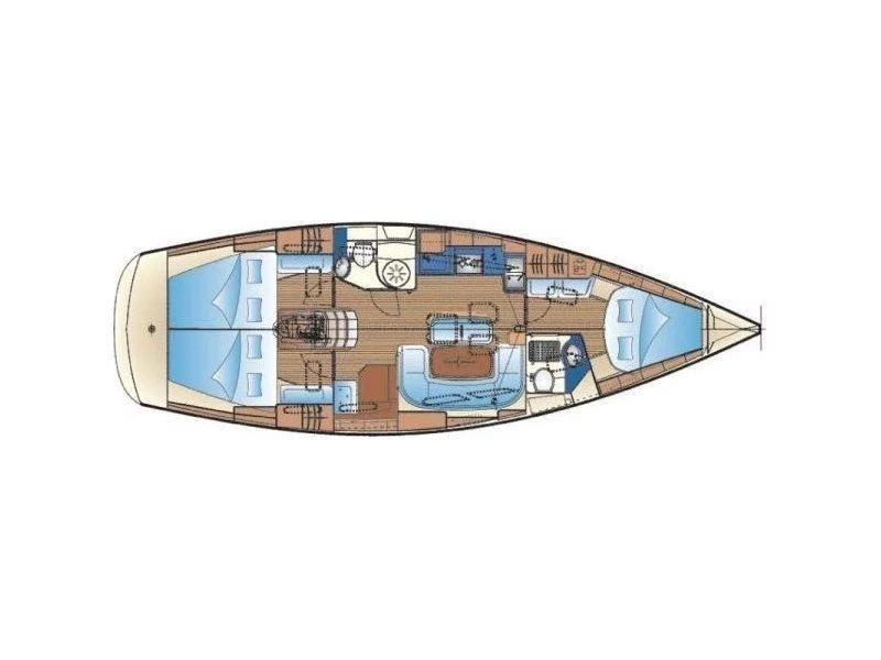 Bavaria Cruiser 40 (Vessy) Plan image - 5