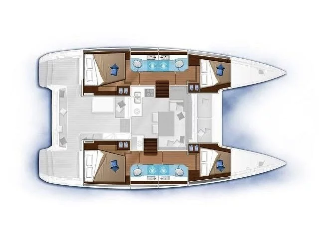 Lagoon 40 (ELIA) Plan image - 2