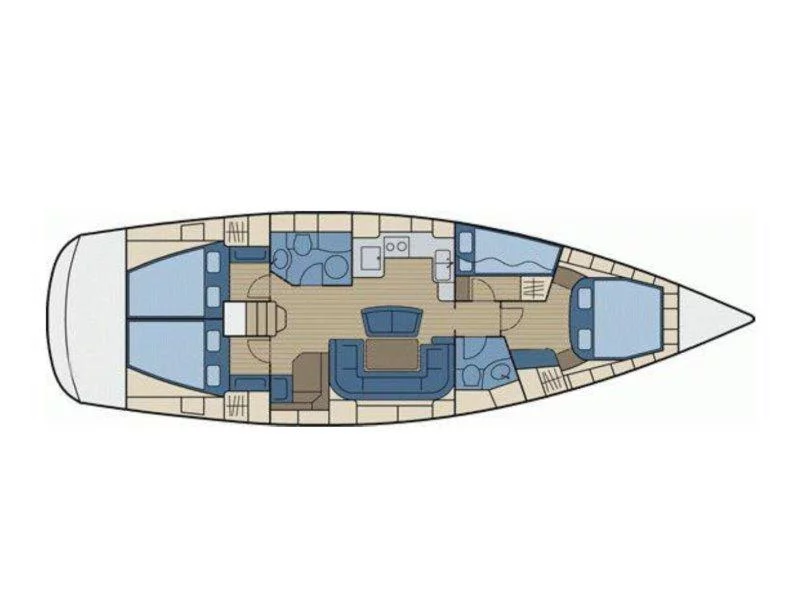 Bavaria 46 Cruiser (Uhuru) Plan image - 7