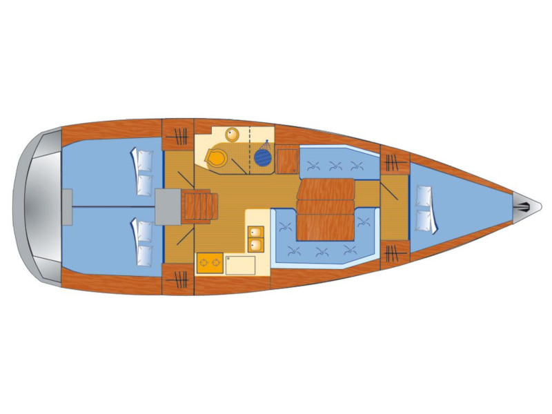 Photo #17 - Sun Odyssey 389 (Tina) in Pula - 9127
