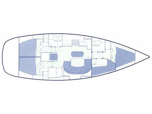 Photo #13 - Oceanis 411 Clipper (Ekaterini) in Volos - 12645