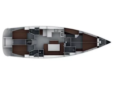 Bavaria Cruiser 50 (Fija) Plan image - 4