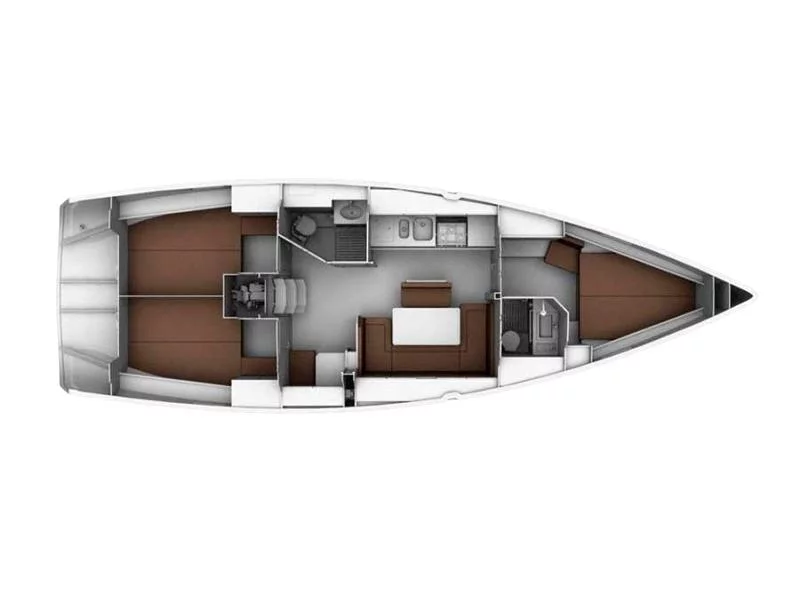 Bavaria Cruiser 40 (Monika) Plan image - 3