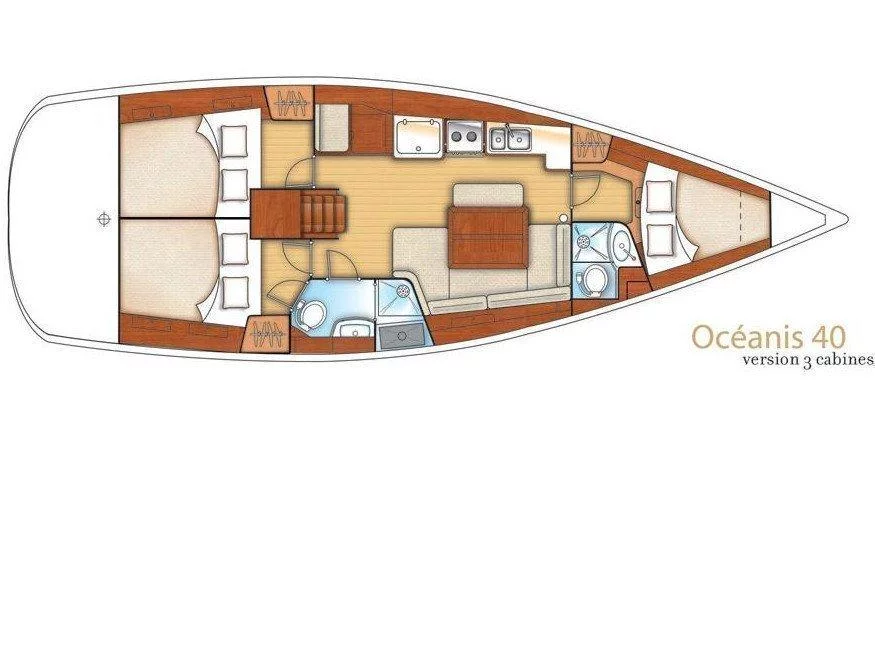 Oceanis 40 (Penelope) Plan image - 12