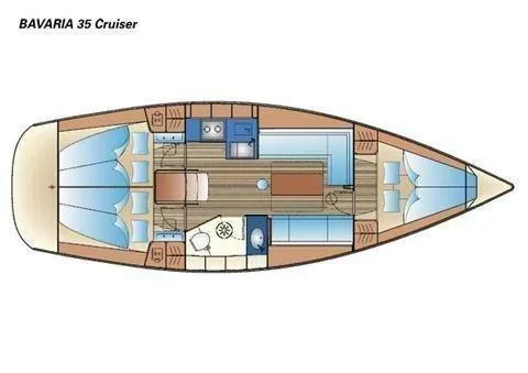 Bavaria 35 Cruiser (B35-2) Plan image - 1