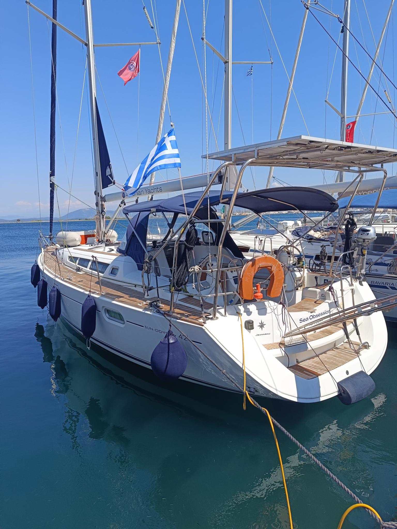 Photo #2 - Sun Odyssey 42 i (SEA OBSESSION) in Preveza - 11804