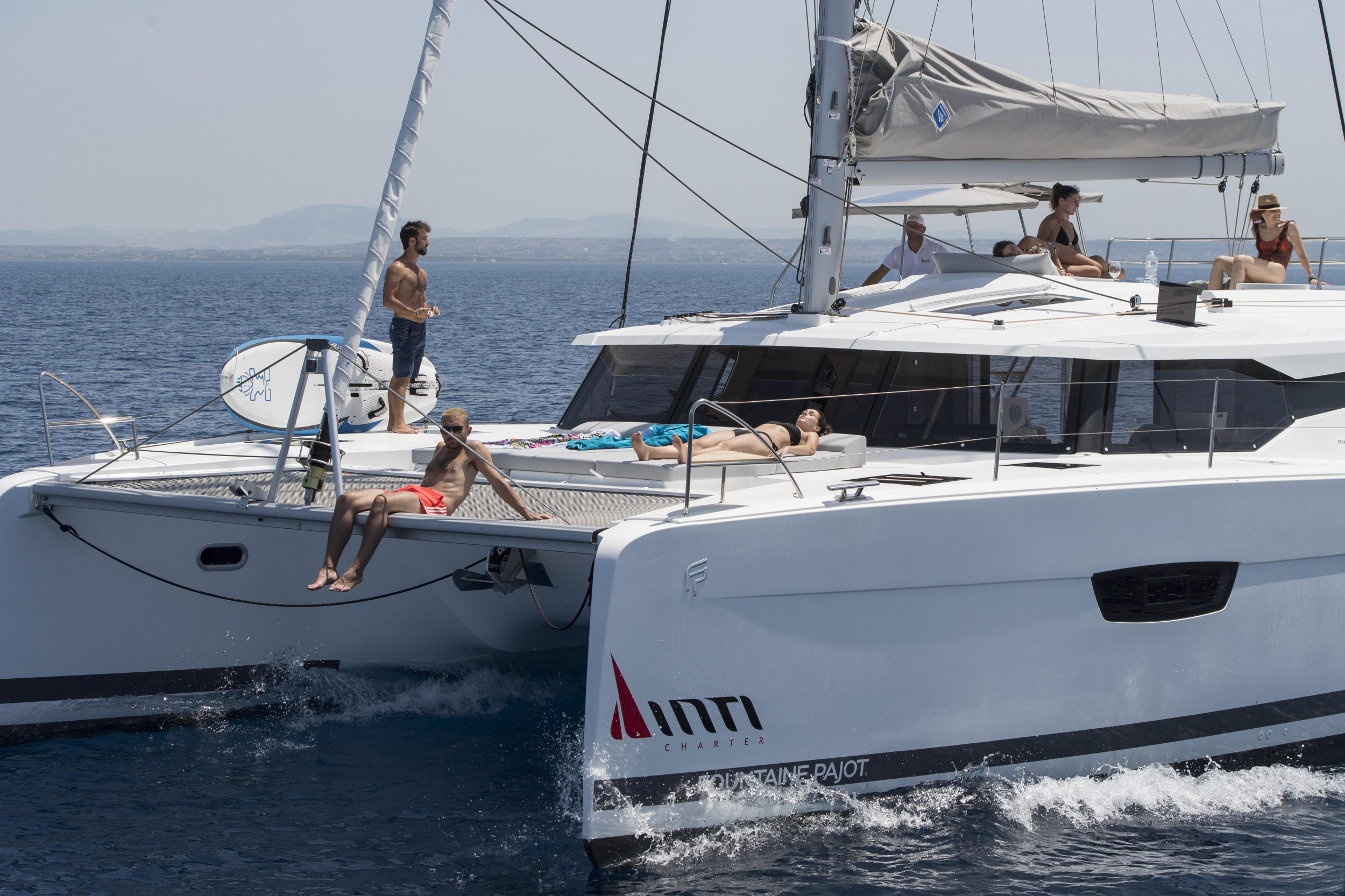 Photo #32 - Fountaine Pajot Saona 47 (Wm-AC-Gen-Sol.Pan) (Saona) in Castellamare del Golfo - 12854