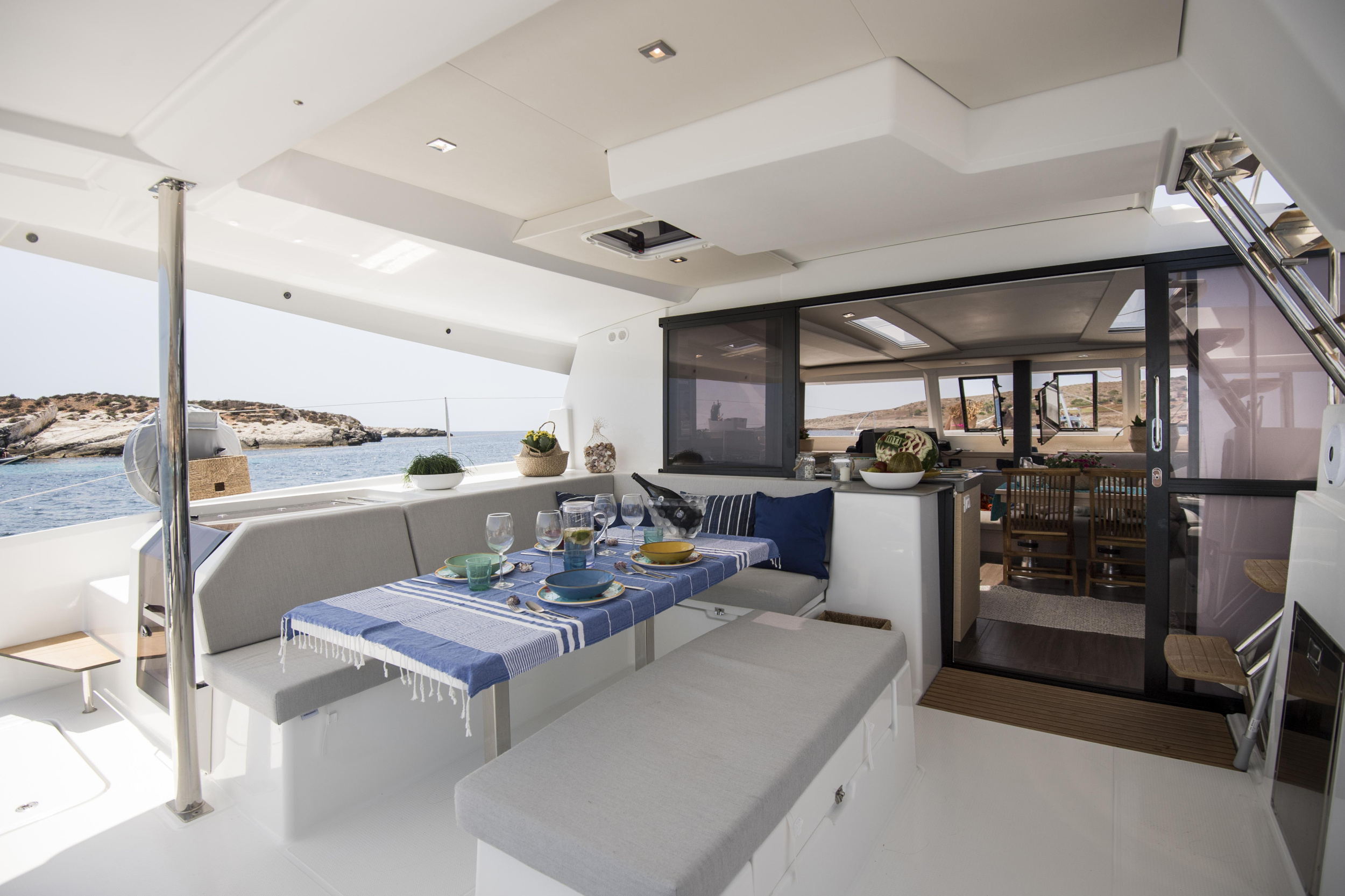 Photo #29 - Fountaine Pajot Saona 47 (Wm-AC-Gen-Sol.Pan) (Saona) in Castellamare del Golfo - 12854